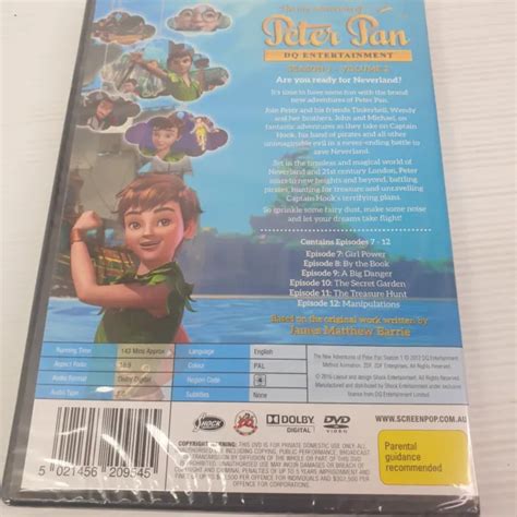 The New Adventures Of Peter Pan Season Volume Dvd Picclick Au