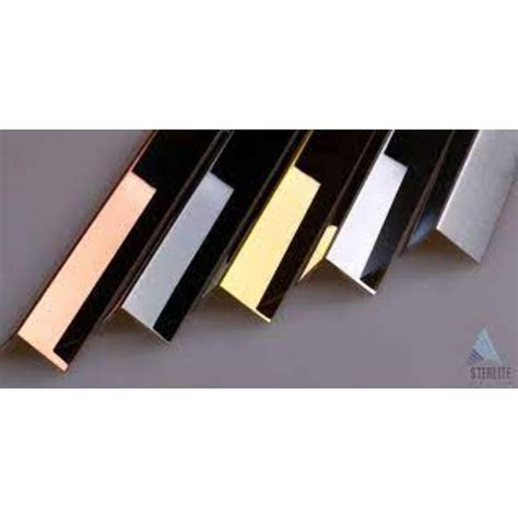 304 Stainless Steel Pvd Color C Profiles At Rs 380 Piece Stainless