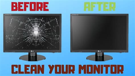 How To Clean Your Monitor Screen In 2019 Youtube