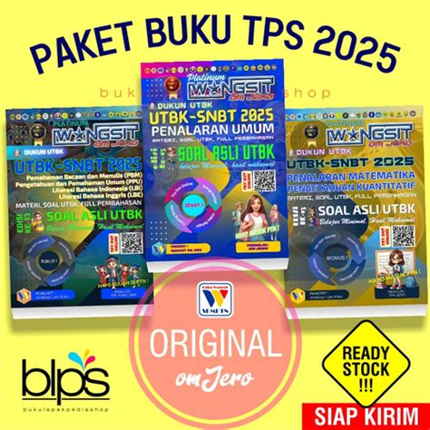 Jual UTBK 2025 Buku Wangsit Om Jero UTBK SNBT 2025 Paket TPS Kota