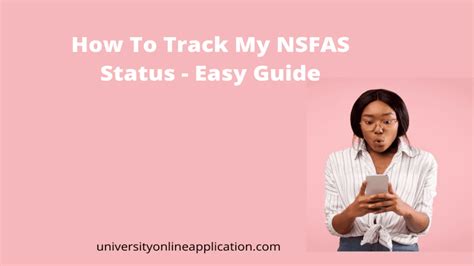 How To Track My Nsfas Status 2023 Easy Guide