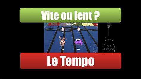 Musique Primaire Le Tempo Vite Ou Lent YouTube