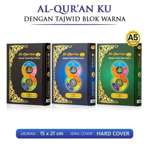 Jual Alquran Ku A Tajwid Blok Warna Al Quran Ku Alquranku Al Quranku