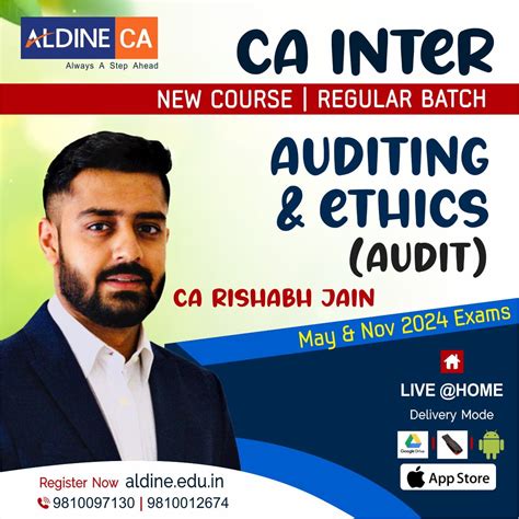 CA Inter Group 2 New Course Auditing And Ethics Audit By CA