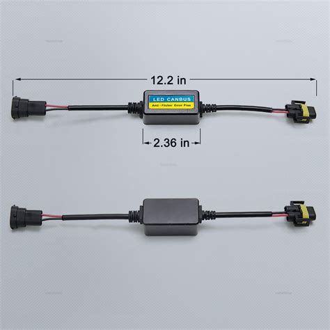 Mockito H8 H9 H11 LED Anti Flicker Capacitor Error Code Computer