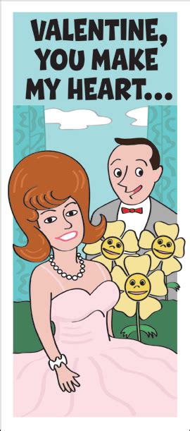 Official Pee Wee Herman Valentines Cards Harrison Greetings