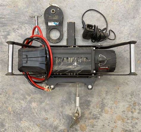 Traveler 1200 Lb Receiver Style Winch Beckort Auctions LLC