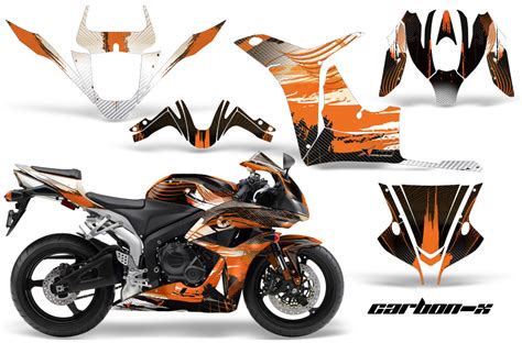 2007 2008 Honda Cbr600rr Street Bike Graphic Decal Sticker Kit 07 08