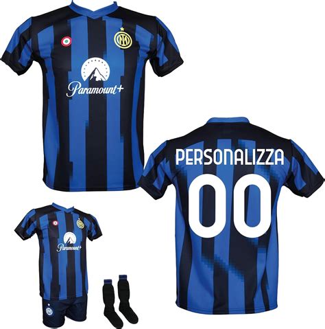 Maglia Calcio Neroazzurra Personalizzabile Replica Autorizzata