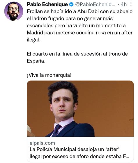 RabiosoPapá on Twitter RT ECuestionador Está afirmando que se mete