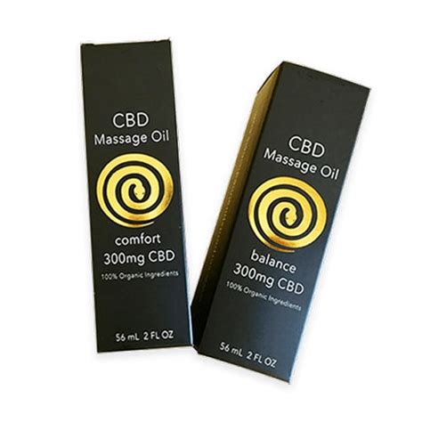 Cbd Massage Oil Boxes Wholesale