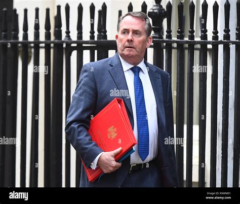 International Trade Secretary Liam Fox Arrives In Downing Street