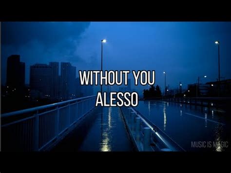 Without You Alessotraducida Al Espa Ol Youtube