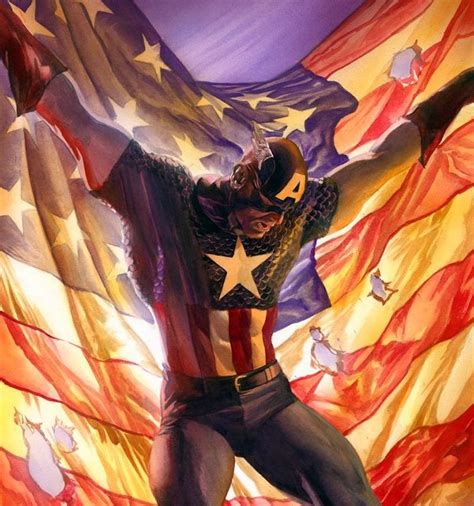 Captain America By Alex Ross Scrolller