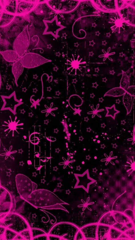 Aesthetic Dark Pink Wallpapers Wallpaper Cave