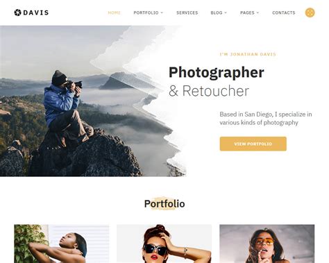 Best Photography Bootstrap Website Templates Bootstraptaste