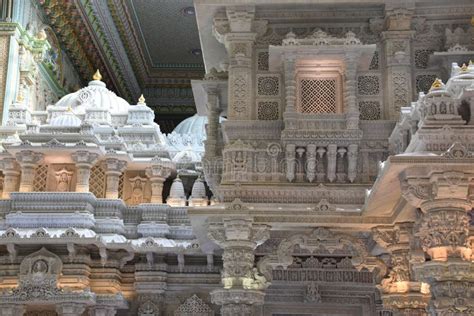 The Akshardham Temple in Robbinsville, New Jersey Editorial Stock Image ...