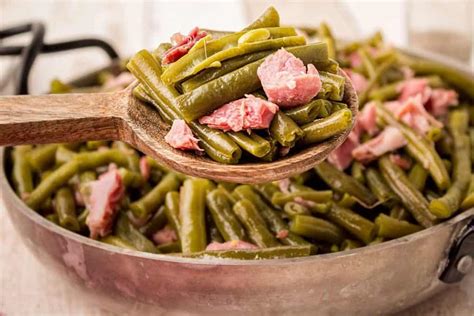 Old Fashioned Southern Style Green Beans Recipe Lanas Cooking