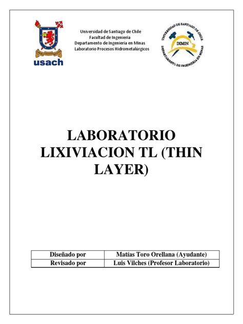 PDF Laboratorio Nº2 Lixiviacion TL Matias DOKUMEN TIPS