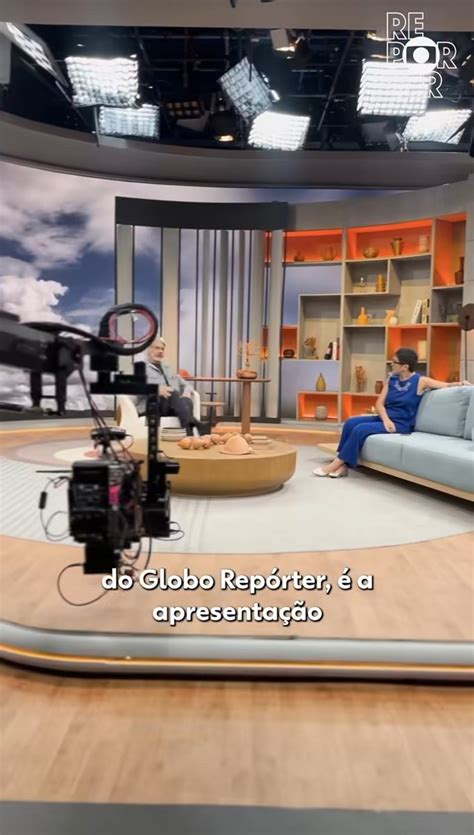 Como De Praste - #GloboRepórter de volta aos estúdios no Rio de Janeiro, depois de ...