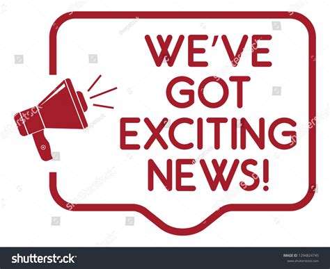 21305 Exciting Announcement Images Stock Photos And Vectors Shutterstock