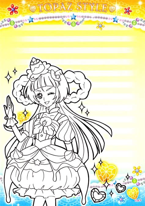 Mahou Tsukai Precure Desenhos Para Colorir Desenhos Colorir