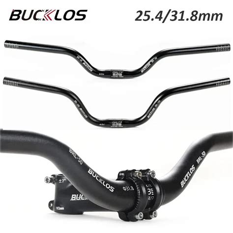 BUCKLOS MTB Handlebar Bike M Handlebar 25 4mm BMX Bicycle Riser Bar 31