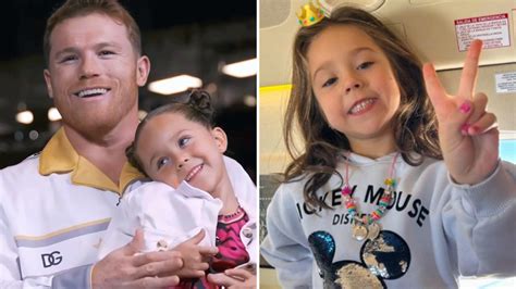 María Fernanda hija de Saúl Canelo Álvarez cumplió 5 años fans se