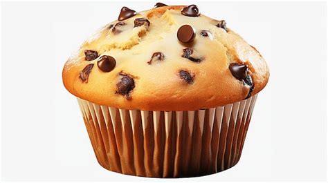 Un Muffin Aux Pépites De Chocolat Dessin Animé Détaillé Clip Art