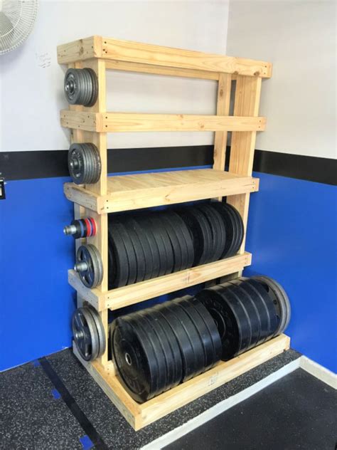 10 Free DIY Dumbbell Rack Plans Build A Weight Rack