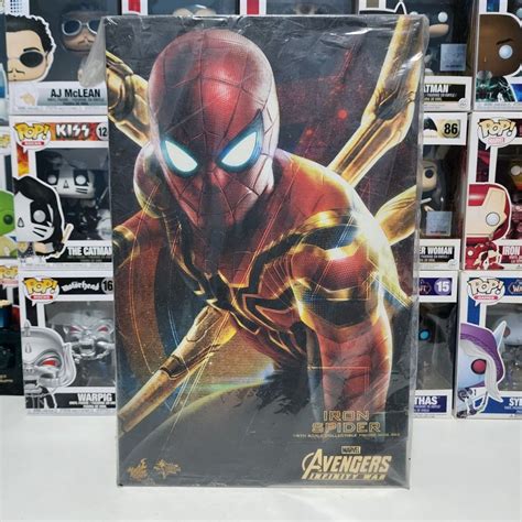 Hot Toys Spiderman Iron Spider Hobbies Toys Toys Games On Carousell