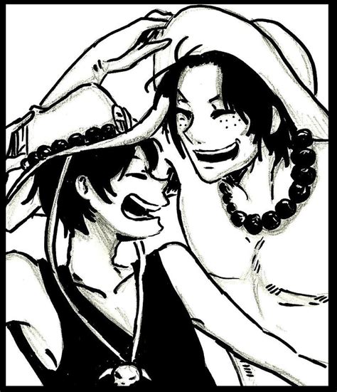 Luffy And Ace By Narutouchiha666 On Deviantart