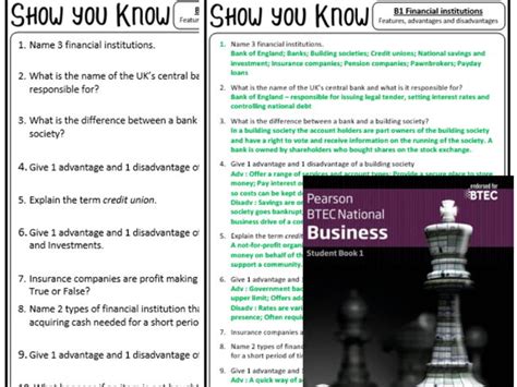 Btec L3 National In Business Unit 3 Personal And Business Finance Worksheets Teaching Resources