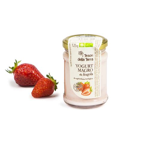 Yogurt Magro Alla Fragola Bio G Tesori Della Terra Eataly