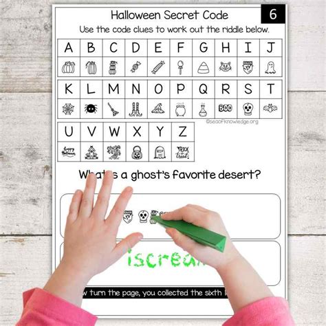 Halloween Riddles for Kids PDF Escape Room Game Twist