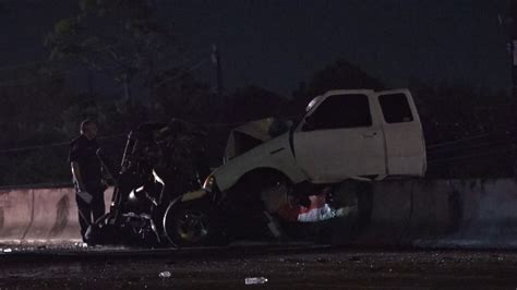 I 10 East Freeway Closed Due To Fiery Wrong Way Crash