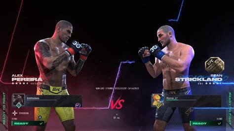 UFC 5 Rage Quitting SeriesEp 15 Sean Strickland Vs Alex Pereira