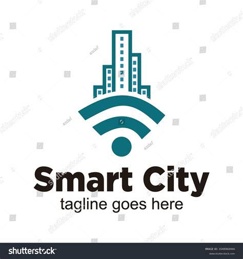 Smart City Logo Design Template Stock Vector (Royalty Free) 2048968466 ...