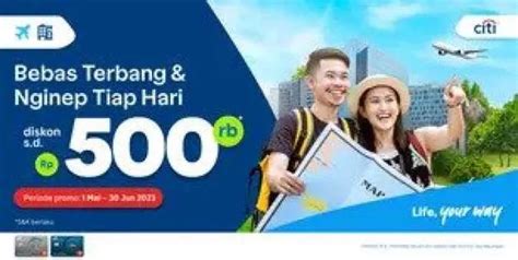 Promo Kartu Kredit Citi Dengan Diskon Tiket Pesawat Hotel Traveloka