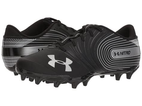 Купить Бутсы UA Nitro Low MC Under Armour, цвет - черный, по цене 7 160 ...