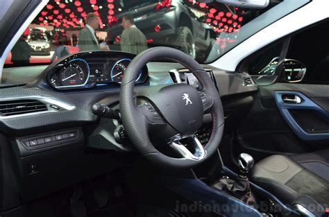 Peugeot 2008 Crossway interior at the 2014 Paris Motor Show