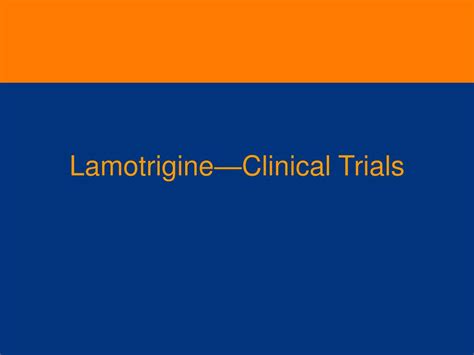 PPT - Managing Bipolar I Disorder With LAMICTAL ® (lamotrigine) PowerPoint Presentation - ID:433278