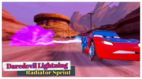 Cars 2 The Video Game Daredevil Lightning Battle Race Radiator