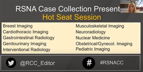 RSNACaseCollection Editor On Twitter If You Missed The RSNA Case