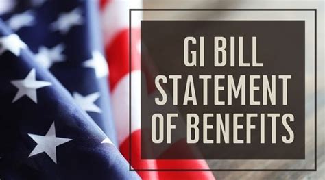 Va Gi Bill Statement