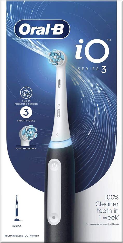 Szczoteczka Elektryczna Oral B IO Series 3 Matt Black Magnetyczna 3