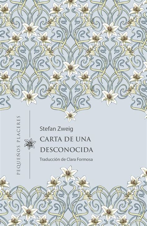 Librer A Rafael Alberti Carta De Una Desconocida Zweig Stefan