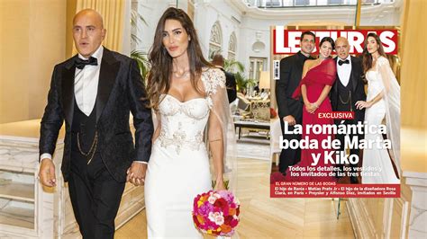 La Rom Ntica Boda De Kiko Matamoros Y Marta L Pez Lamo Los Detalles