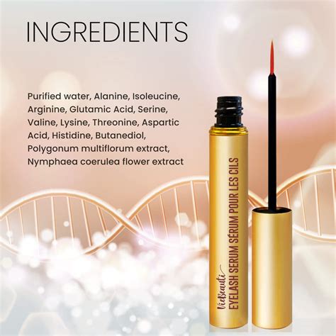 Premium Eyelash And Eyebrow Enhancing Growth Serum Viebeauti