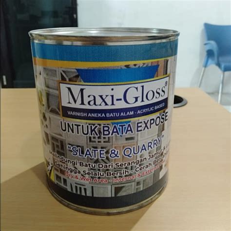 Jual Coating Bata Expose Dan Batu Alam Maxi Gloss Varnish Natural